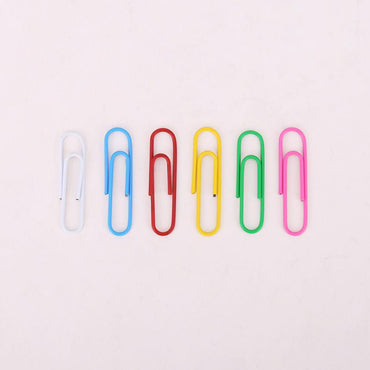 Deli E39716 Color Paper Clips 100 pcs 3.3 cm - Karout Online -Karout Online Shopping In lebanon - Karout Express Delivery 