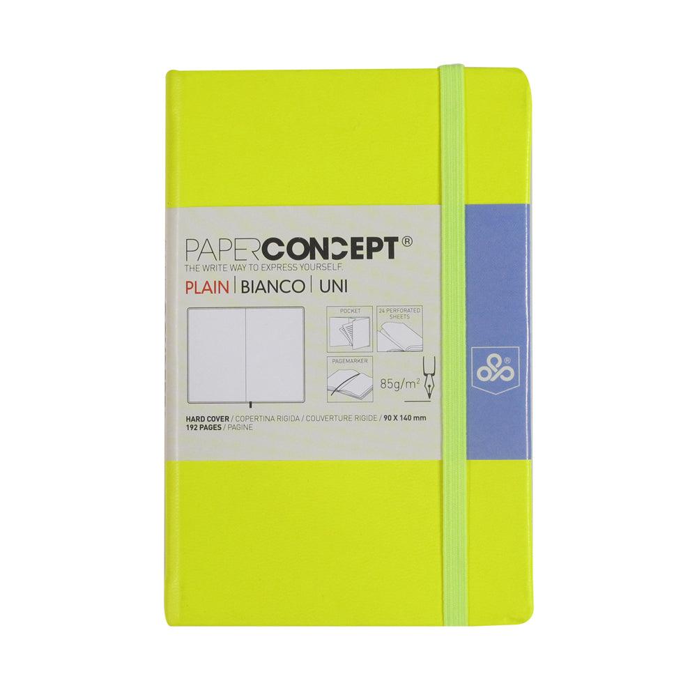 OPP Paperconcept Executive Notebook PU Fluo Hard Cover Plain / 9×14 cm - Karout Online -Karout Online Shopping In lebanon - Karout Express Delivery 