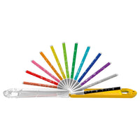 Bic Kids Rainbow Color Pens / 12 pieces - Karout Online -Karout Online Shopping In lebanon - Karout Express Delivery 
