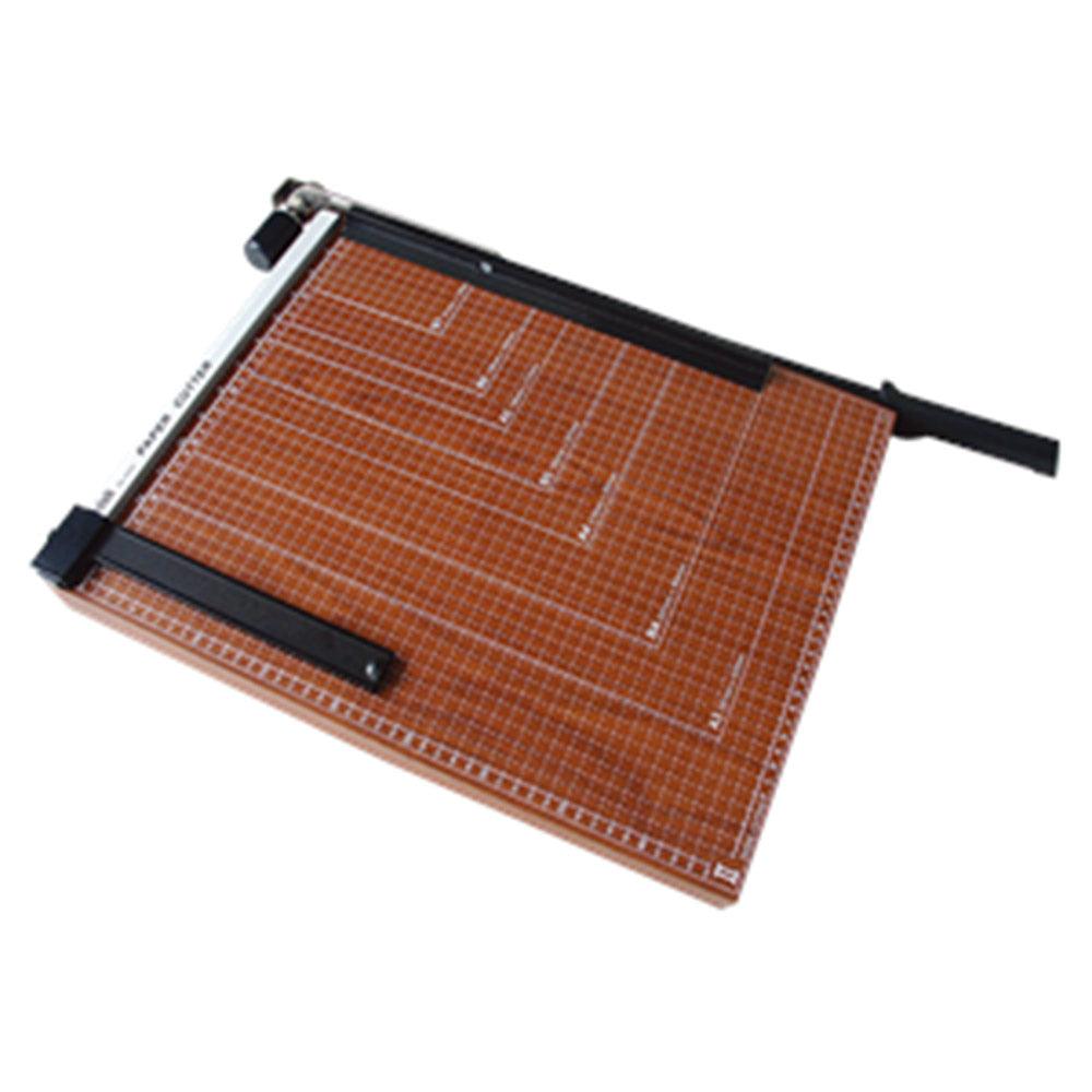 Deli E8002 Paper Trimmer Brown A3 - Karout Online -Karout Online Shopping In lebanon - Karout Express Delivery 