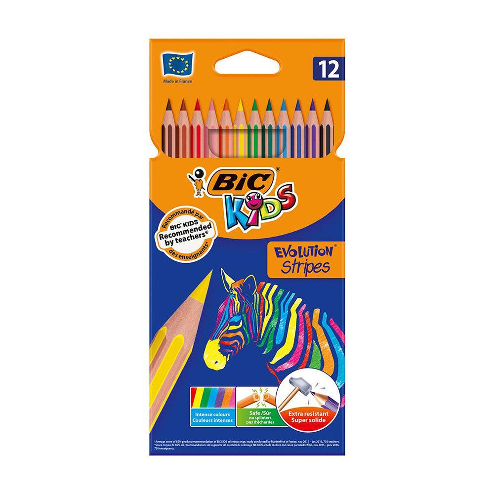 Bic Kids 12 Pieces Dry Paint - Karout Online -Karout Online Shopping In lebanon - Karout Express Delivery 