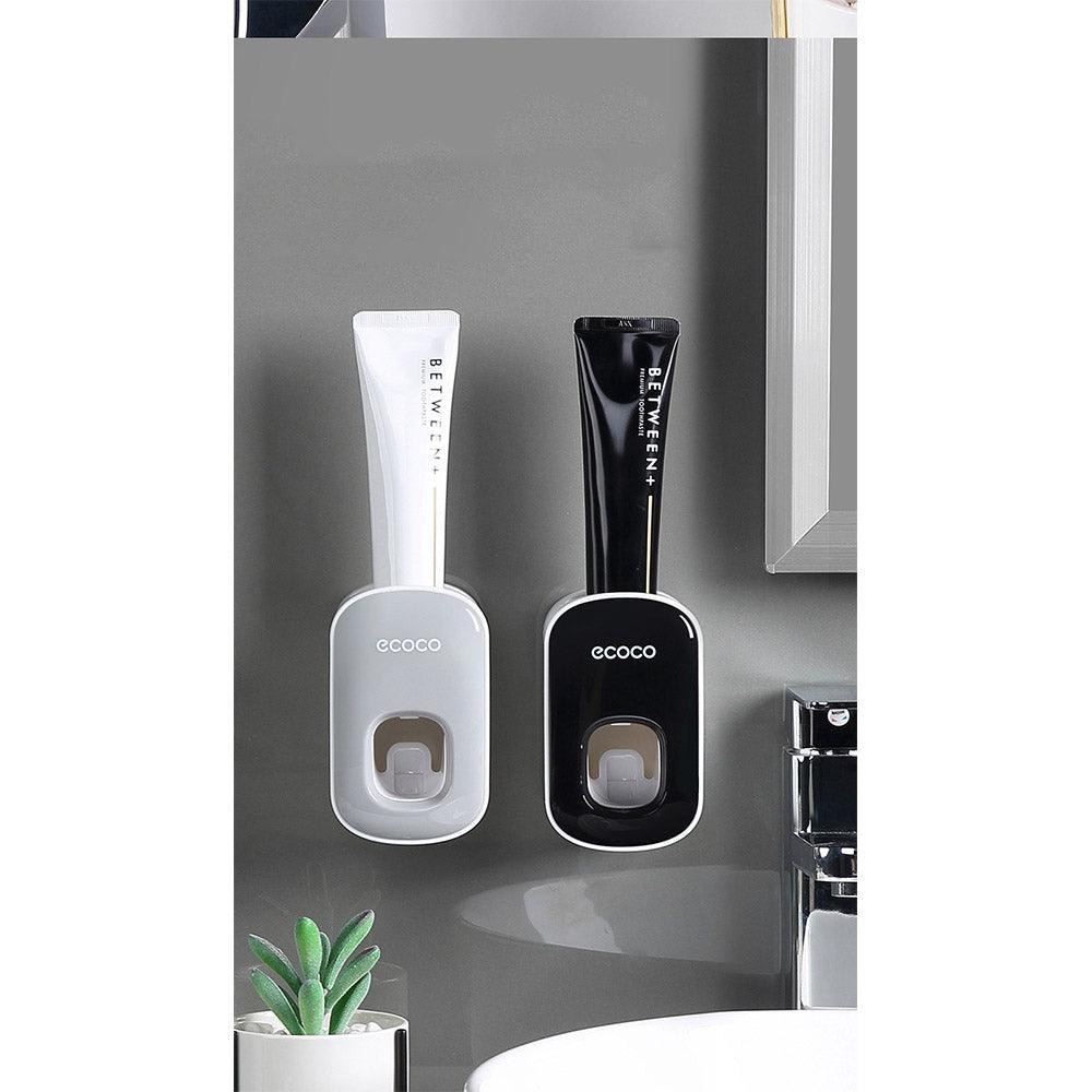 Shop Online Automatic Toothpaste Dispenser Toothpaste Squeezer Wall Mount Holder / KC22-57 - Karout Online Shopping In lebanon