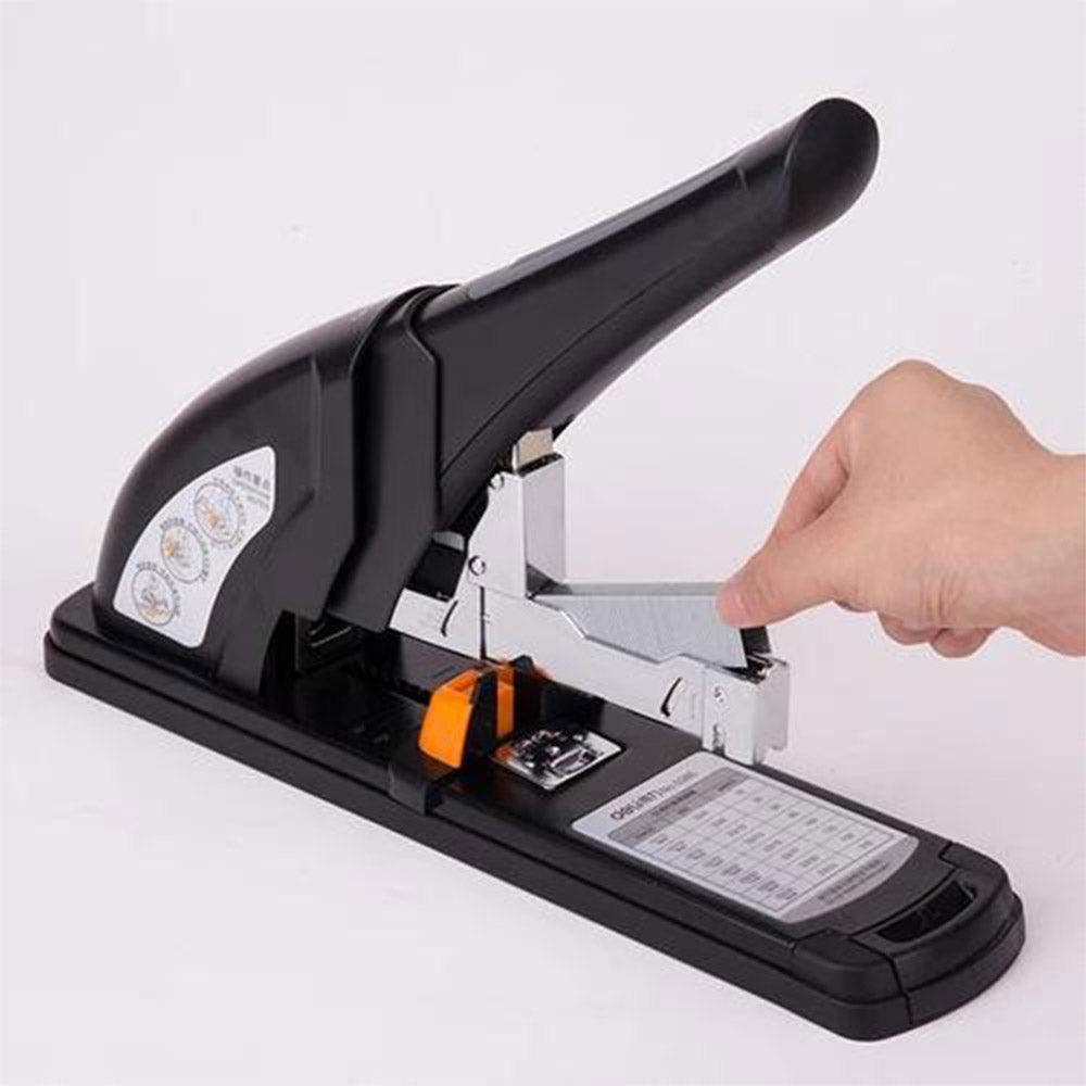 Deli E0385 Heavy Duty Stapler 210 Sheets 24 mm Black - Karout Online -Karout Online Shopping In lebanon - Karout Express Delivery 