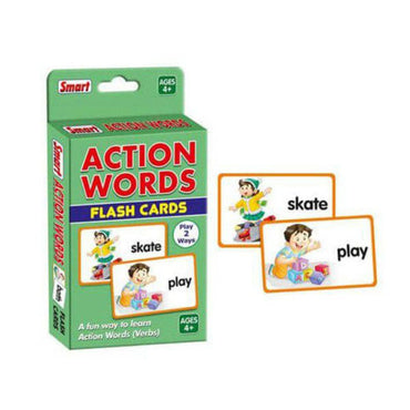 Smart Flash Cards  Action Words - Karout Online -Karout Online Shopping In lebanon - Karout Express Delivery 