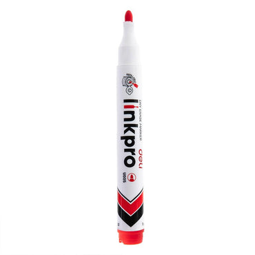 Deli U00540 Dry Erase Marker Refillable Linkpro 2mm Red - Karout Online -Karout Online Shopping In lebanon - Karout Express Delivery 