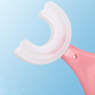 U shaped Toothbrush for kids 6-12 years / 22FK036 - Karout Online -Karout Online Shopping In lebanon - Karout Express Delivery 