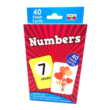 Little kitabi 40 Flash Cards Numbers - Karout Online -Karout Online Shopping In lebanon - Karout Express Delivery 