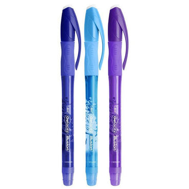 BIC Gel-ocity IIlusion Erasable Pen 3 pcs - Karout Online -Karout Online Shopping In lebanon - Karout Express Delivery 