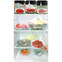 Disposable Food Cover Plastic Wrap 100pcs / KC22-103 - Karout Online -Karout Online Shopping In lebanon - Karout Express Delivery 