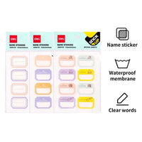 Deli A60002 Names Stickers 8 pcs ( 6 sheets) - Karout Online -Karout Online Shopping In lebanon - Karout Express Delivery 
