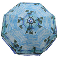 Decorated Beach Umbrella Adjustable Steel Poles 1.8m - Karout Online -Karout Online Shopping In lebanon - Karout Express Delivery 