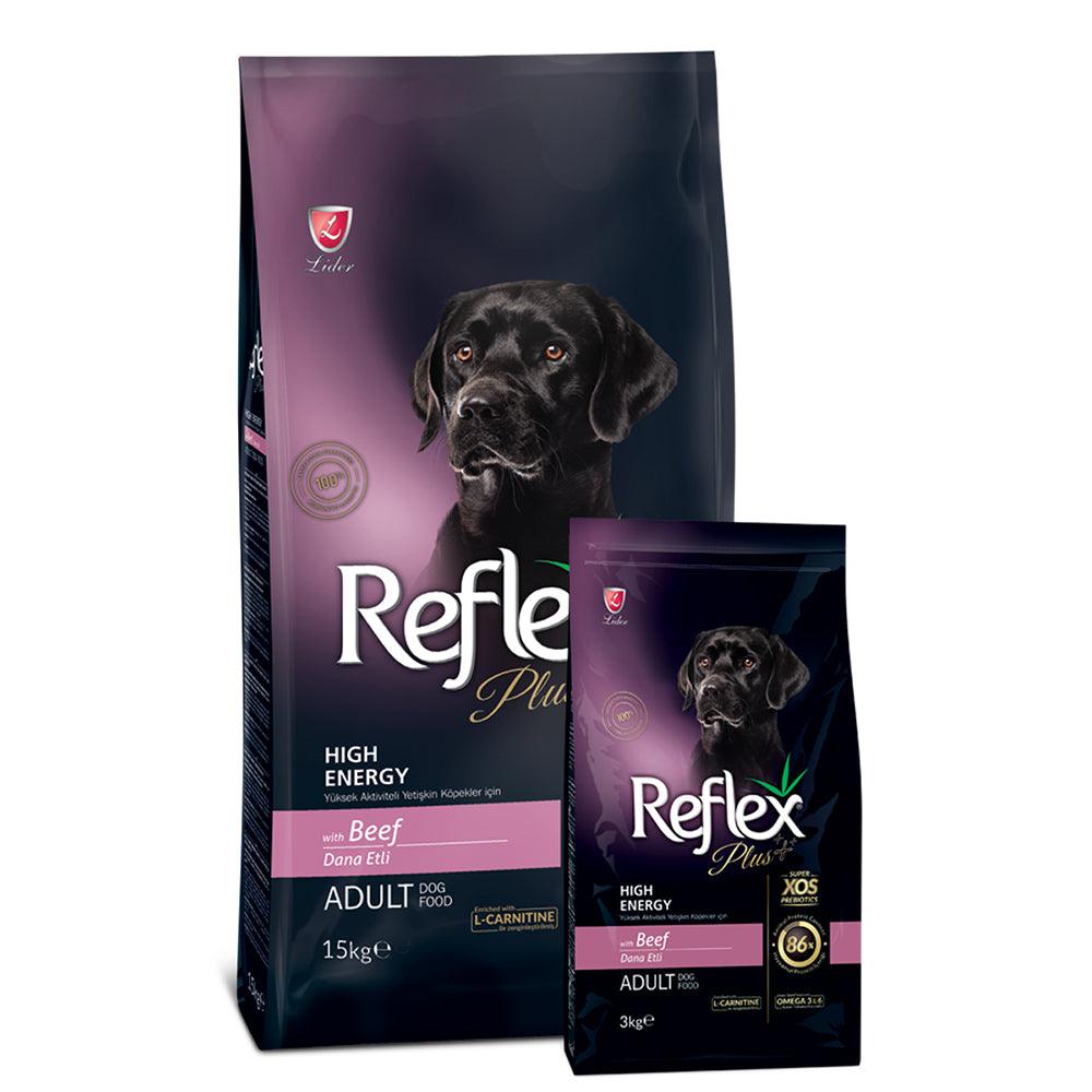 Reflex Plus Dog Medium Large Adult High Energy 15Kg - Karout Online -Karout Online Shopping In lebanon - Karout Express Delivery 