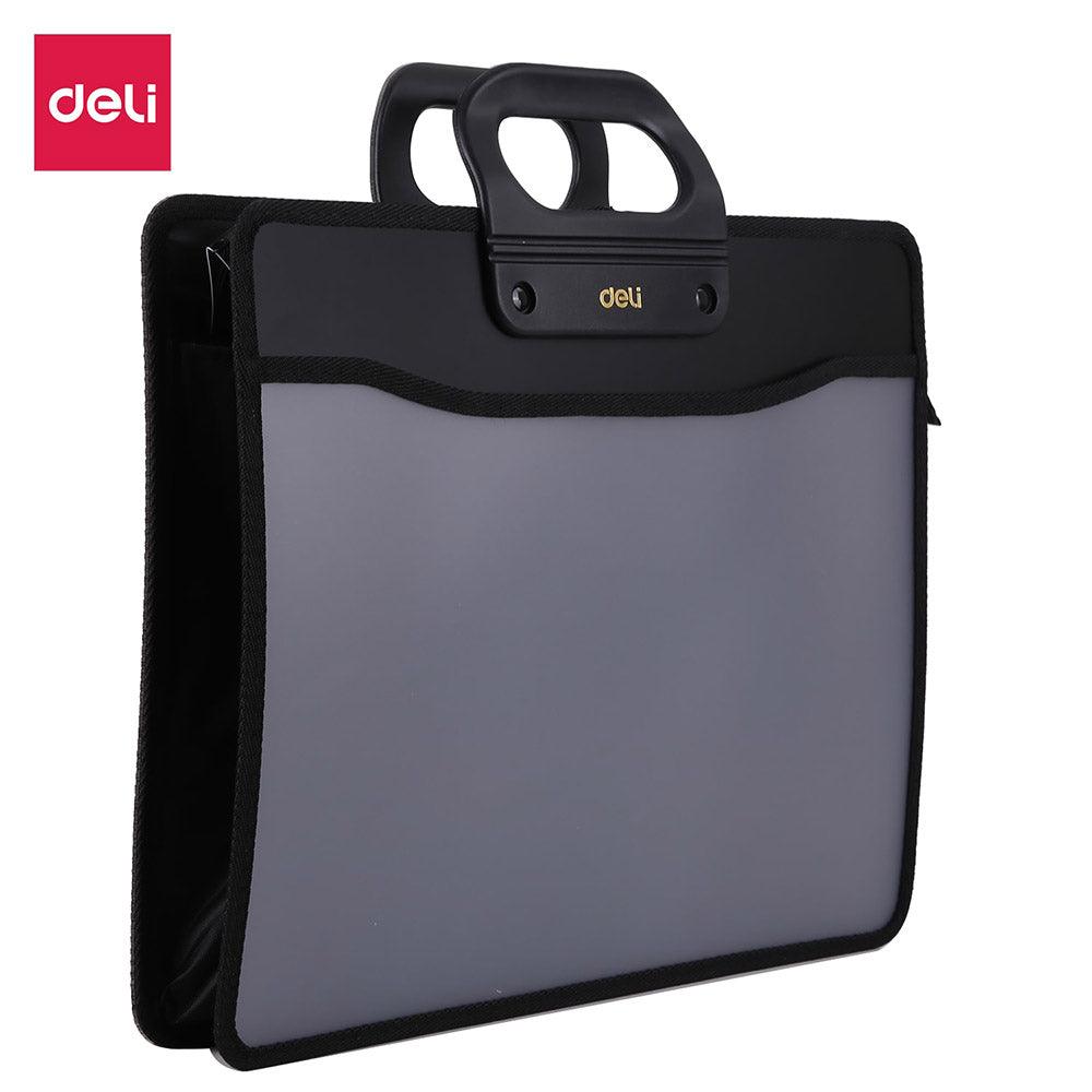 DELI E5578 Brief Case FC Black - Karout Online -Karout Online Shopping In lebanon - Karout Express Delivery 