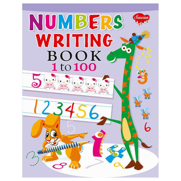 Sawan Numbers Writing Book 1 to 100 - Karout Online -Karout Online Shopping In lebanon - Karout Express Delivery 