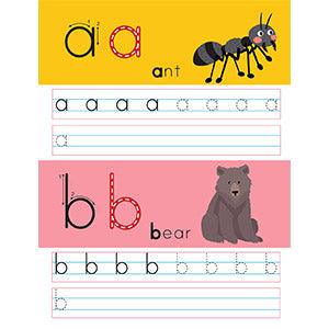 Pegasus Wipe And Clean Workbook Lowercase Alphabet - Karout Online -Karout Online Shopping In lebanon - Karout Express Delivery 