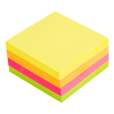 Deli EA03003 Pad Sticky Notes, 76 x 76mm 400 Sheets - 4 color - Karout Online -Karout Online Shopping In lebanon - Karout Express Delivery 