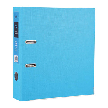 Deli EB20130 Lever Arch File A4 3 inch - Blue - Karout Online -Karout Online Shopping In lebanon - Karout Express Delivery 