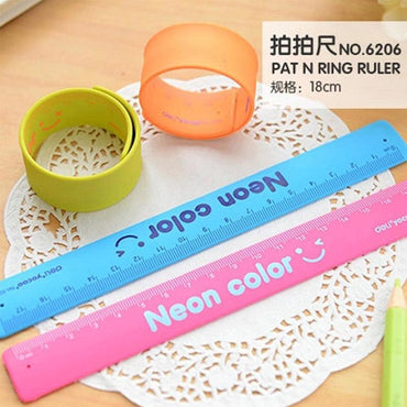 Deli E6206 Slap Bracelet Ruler 18 cm - Karout Online -Karout Online Shopping In lebanon - Karout Express Delivery 
