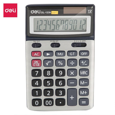 Deli E1239 Calculator 12 Digits - Karout Online -Karout Online Shopping In lebanon - Karout Express Delivery 