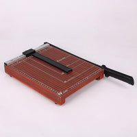 Deli E8004 Paper Trimmer Brown A4 - Karout Online -Karout Online Shopping In lebanon - Karout Express Delivery 