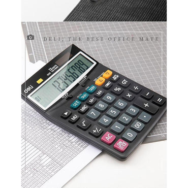 Deli E1630 Calculator 12 Digits - Karout Online -Karout Online Shopping In lebanon - Karout Express Delivery 