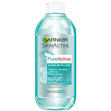 Garnier Pure Active Aqua Micellar Water 400ml - Karout Online -Karout Online Shopping In lebanon - Karout Express Delivery 