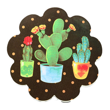 Coaster Heat Resistant Cactus Design - Karout Online -Karout Online Shopping In lebanon - Karout Express Delivery 