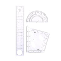 Deli G01903 Ruler Set 4 Pcs - Karout Online -Karout Online Shopping In lebanon - Karout Express Delivery 