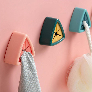 Towel Holder Self Adhesive 1 pc Triangle / 22FK065 - Karout Online -Karout Online Shopping In lebanon - Karout Express Delivery 