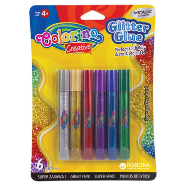 Colorino Glitter Metallic Glue / 068826 - Karout Online -Karout Online Shopping In lebanon - Karout Express Delivery 