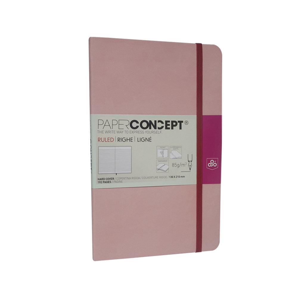 OPP Paperconcept Executive Notebook PU Pastel Hard Cover Line / 13×21 cm - Karout Online -Karout Online Shopping In lebanon - Karout Express Delivery 