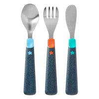 Tommee Tippee Big Kids First Cutlery Set 12m+ / 471871 - Karout Online -Karout Online Shopping In lebanon - Karout Express Delivery 