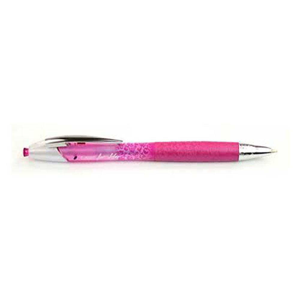 Bic For Her Amber Ballpoint Pen Blister / Blue - Karout Online -Karout Online Shopping In lebanon - Karout Express Delivery 
