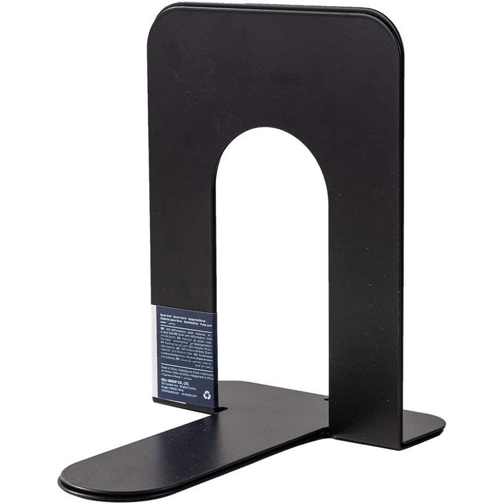 Deli Steel Book End Black - Karout Online -Karout Online Shopping In lebanon - Karout Express Delivery 