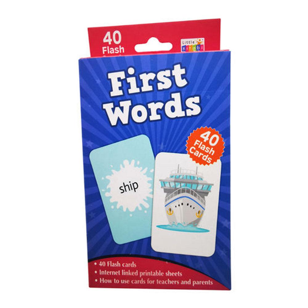 Little kitabi 40 Flash Cards First Word - Karout Online -Karout Online Shopping In lebanon - Karout Express Delivery 