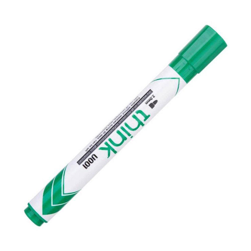 Deli U00150 Dry Erase Marker Green - Karout Online -Karout Online Shopping In lebanon - Karout Express Delivery 
