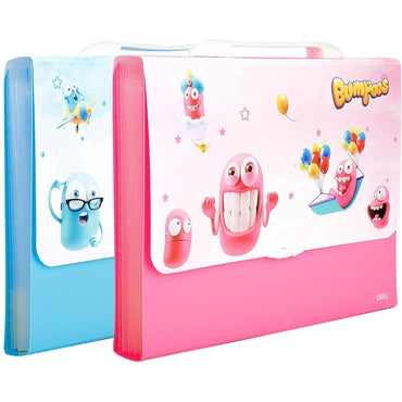 Deli EZ60102 Expanding File A4 - 7 pockets - Karout Online -Karout Online Shopping In lebanon - Karout Express Delivery 