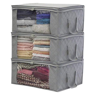 Non-Woven Clothes Storage Bag 60 x 40 x 35 cm /22FK087 - Karout Online -Karout Online Shopping In lebanon - Karout Express Delivery 