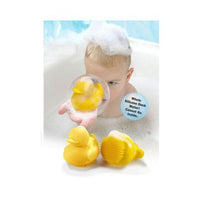 Pranky Baby Rubbing Duck Silicone Bath Brush - Karout Online -Karout Online Shopping In lebanon - Karout Express Delivery 