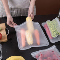 Transparent Sealed Storage Bag With Organic Silicon / 22FK079 - Karout Online -Karout Online Shopping In lebanon - Karout Express Delivery 