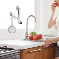 Shop Online Adhesive Wall Hooks Stainless Steel Kitchen - Karout Online Shopping In lebanon