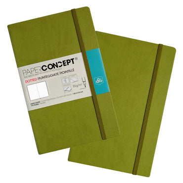 OPP Paperconcept Executive Notebook PU Hard Cover Dotted / 13×21 cm - Karout Online -Karout Online Shopping In lebanon - Karout Express Delivery 