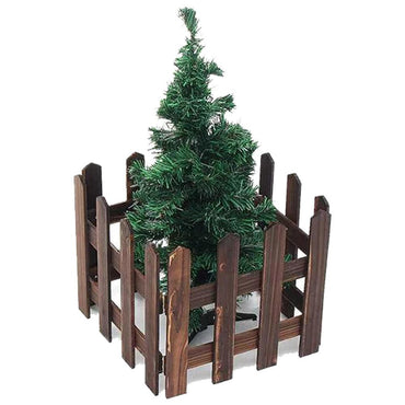 Christmas Outdoor Wood Fence 160 x 30 cm / C-252 - Karout Online -Karout Online Shopping In lebanon - Karout Express Delivery 