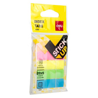 Deli EA10202 Index Tabs  44 x 12 mm - Karout Online -Karout Online Shopping In lebanon - Karout Express Delivery 