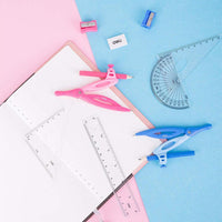 Deli EG30204 Drafting Set 8 Pcs - Karout Online -Karout Online Shopping In lebanon - Karout Express Delivery 