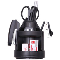 Deli E38250A  Rotary Desk Organizer 5 Compartments - Karout Online -Karout Online Shopping In lebanon - Karout Express Delivery 