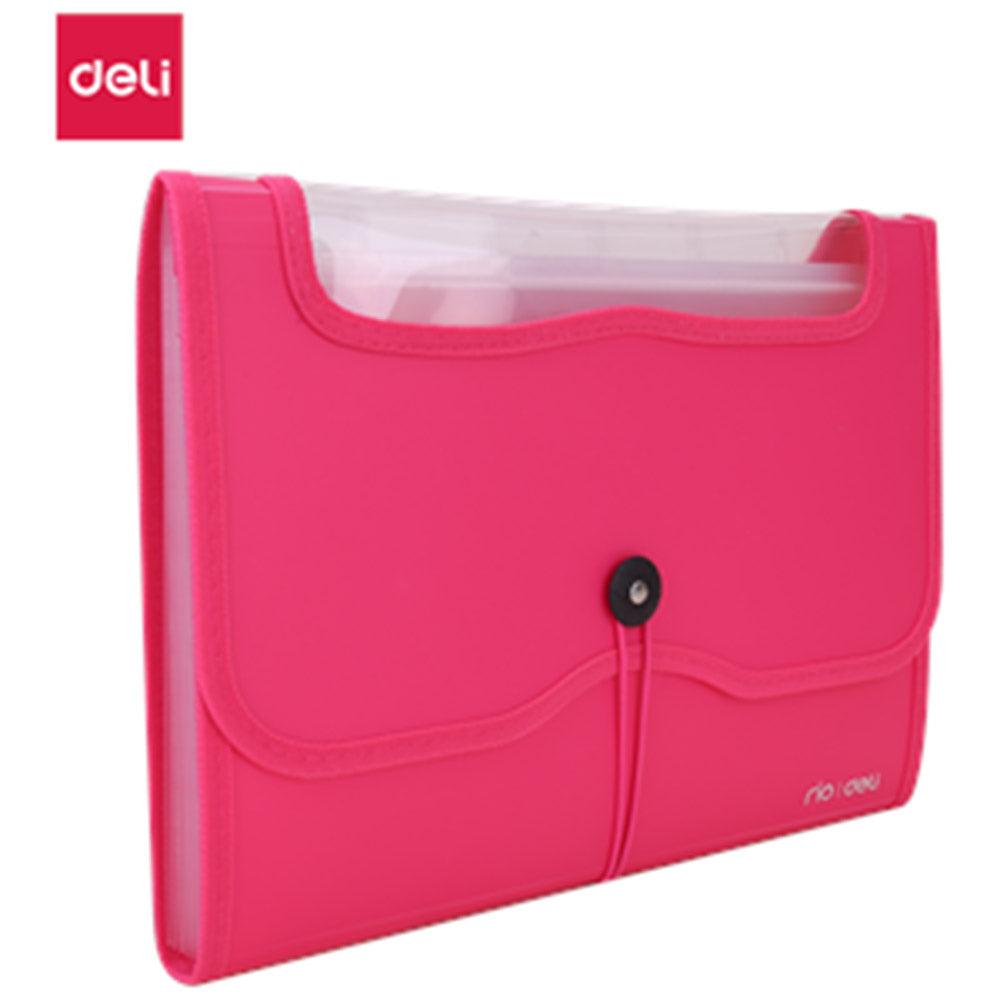 Deli E38127 A4 Expanding File 7 pockets - Karout Online -Karout Online Shopping In lebanon - Karout Express Delivery 