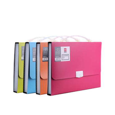 Deli E38126 A4 Expanding File 13 pockets - Karout Online -Karout Online Shopping In lebanon - Karout Express Delivery 