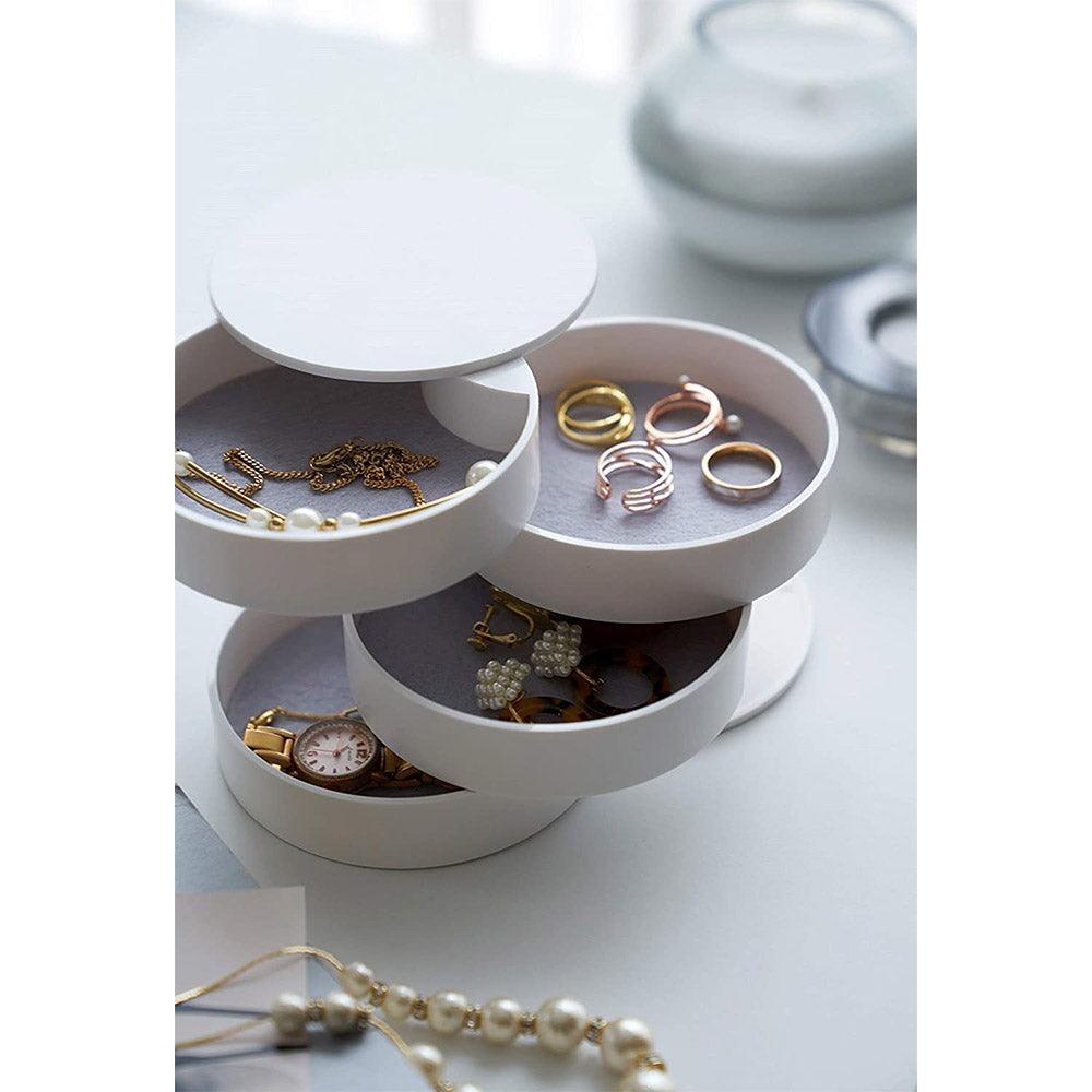 Monar Plastic Round Accessory Organizer 4 layers / M-110 - Karout Online -Karout Online Shopping In lebanon - Karout Express Delivery 