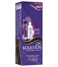 Wella Koleston Color Cream Semi-Kit - Medium Brown 304/0 100 ml.